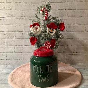 Rae Dunn Deck The Paws Lidded Canister